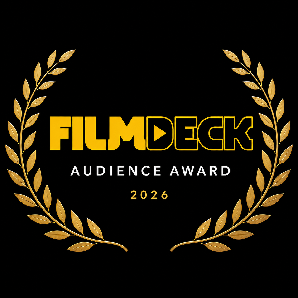 FilmDeck Audience Award laurel — 2026