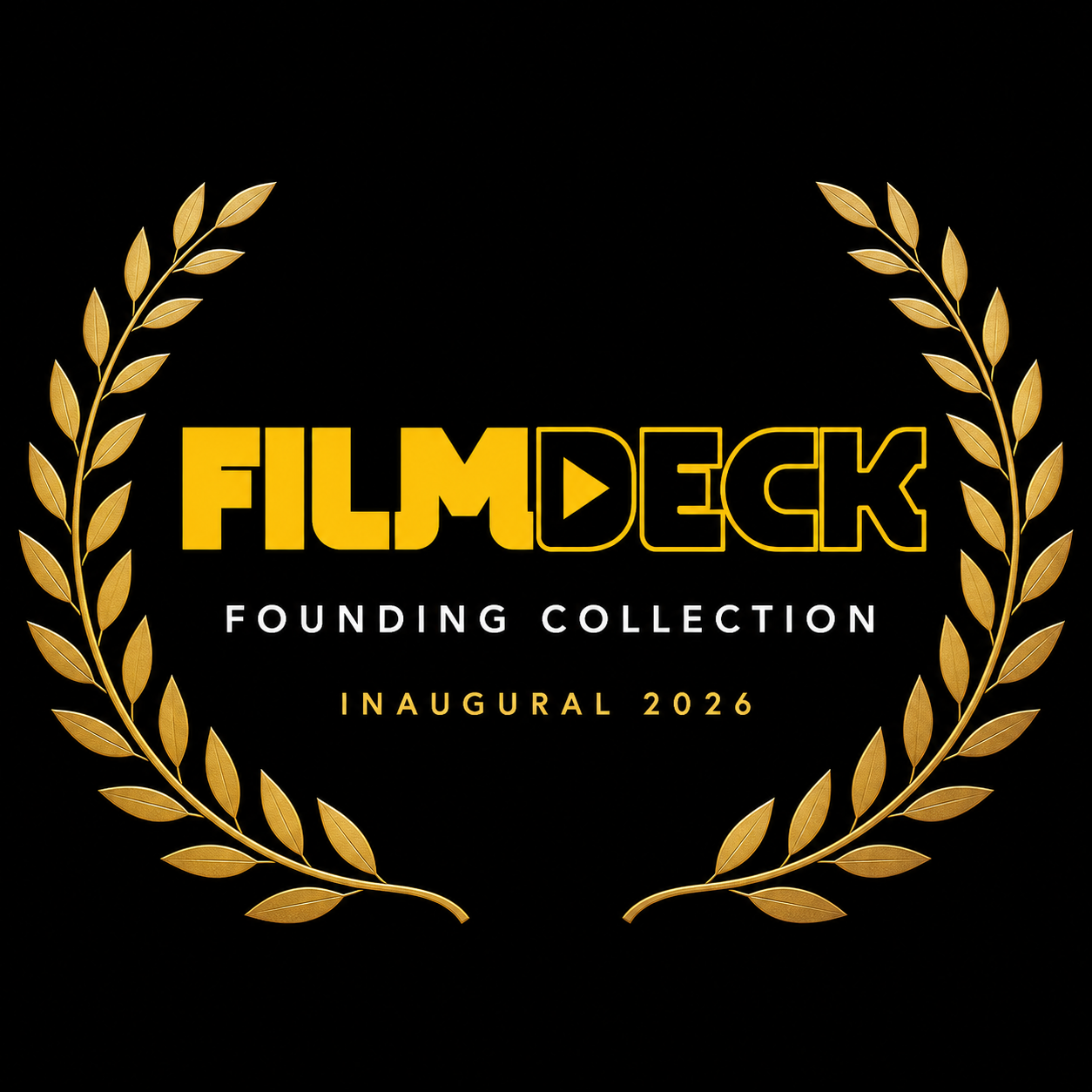 FilmDeck Founding Collection laurel — Inaugural 2026